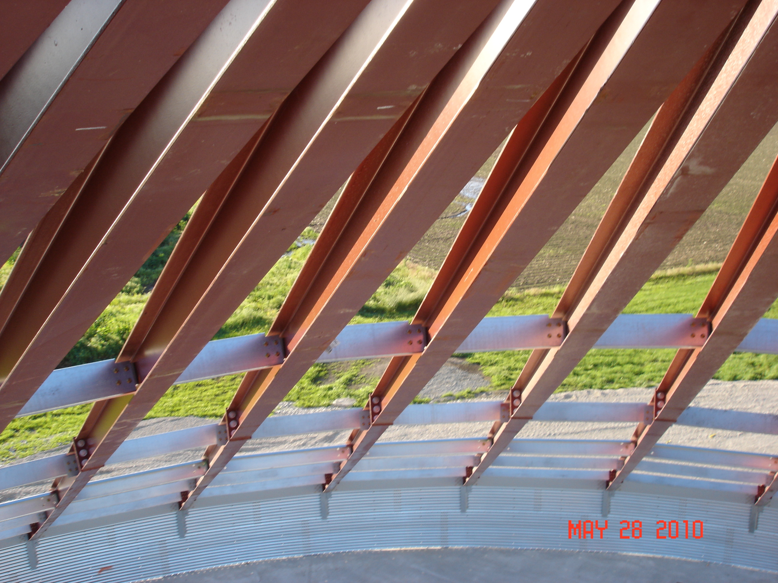 Frame for Bin roof